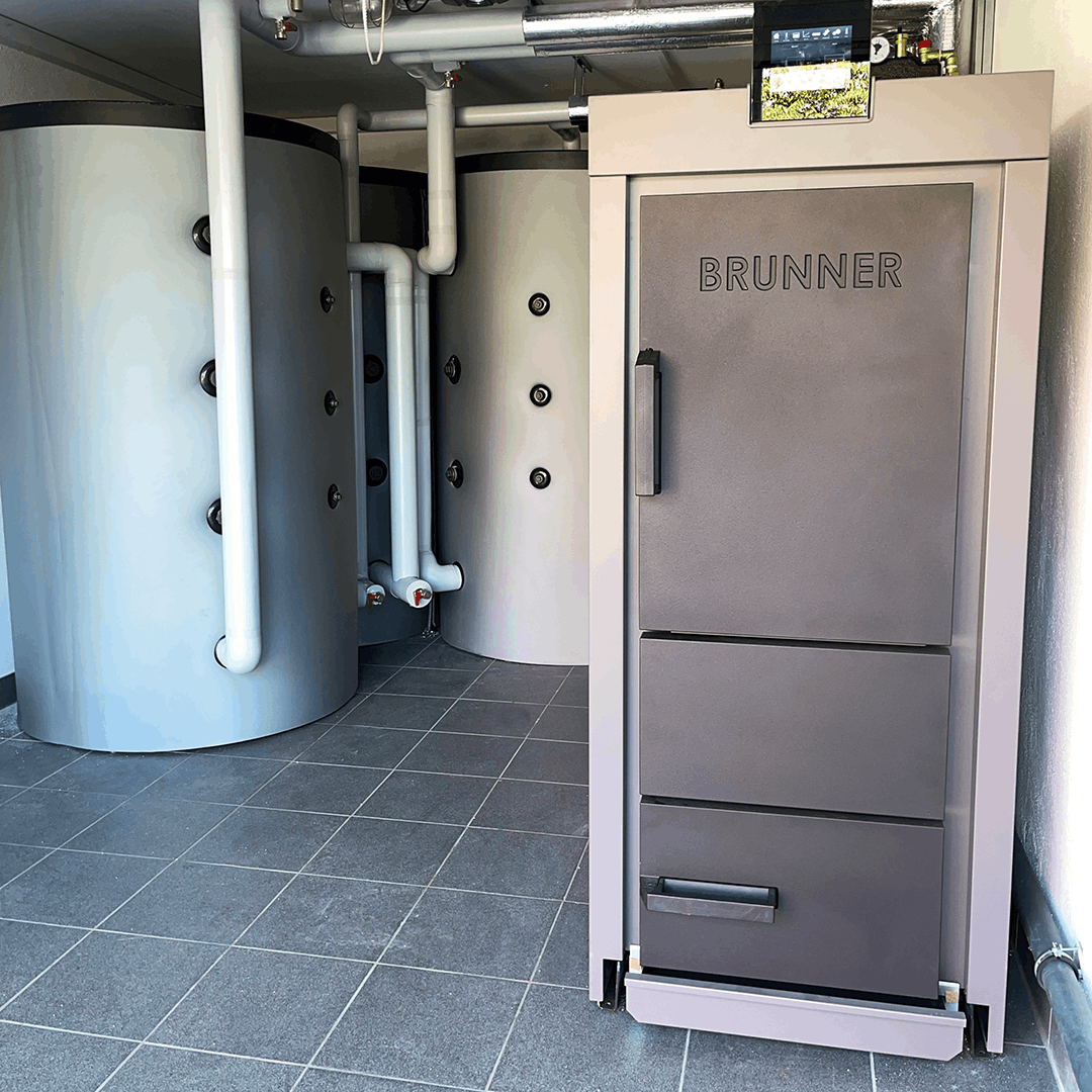 Stückholzkessel Brunner