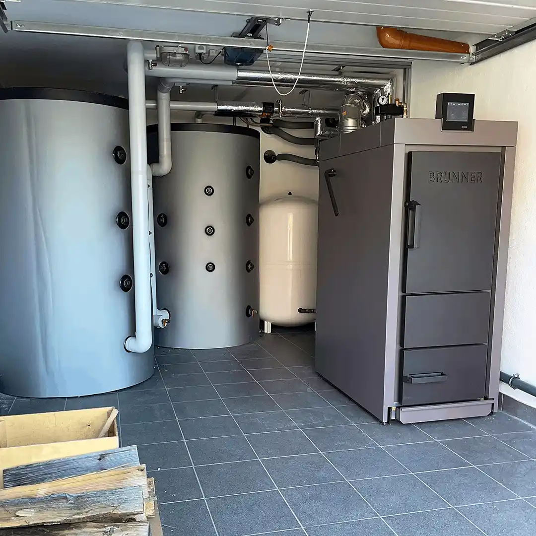 Stückholzkessel Brunner